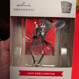 Hallmark Jack Skellington Red and Black Christmas Ornament
